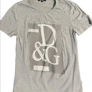 Dolce & Gabbana Women's Luxury T Shirt Dolce & Gabanna Gray Top Grey